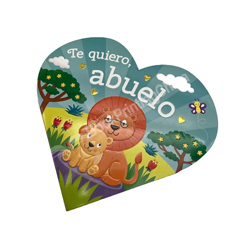 oem board book custom printing factory