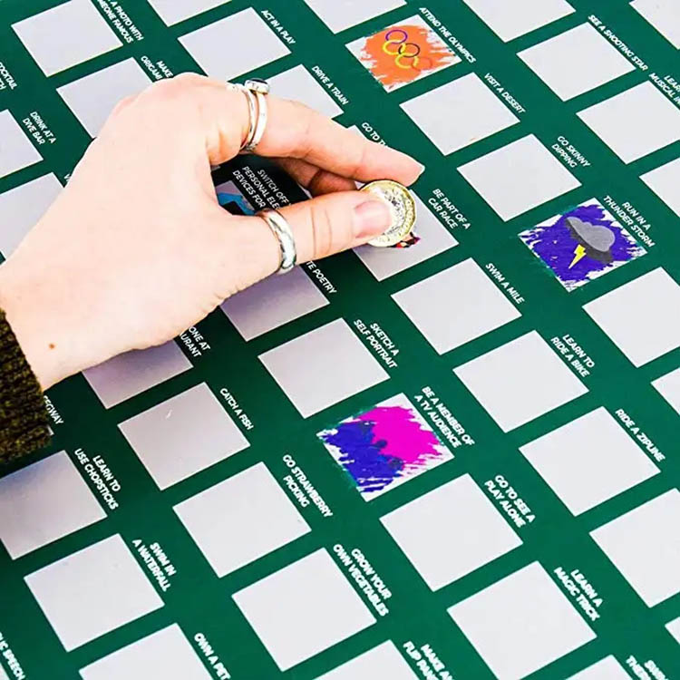 scratch off book printing company