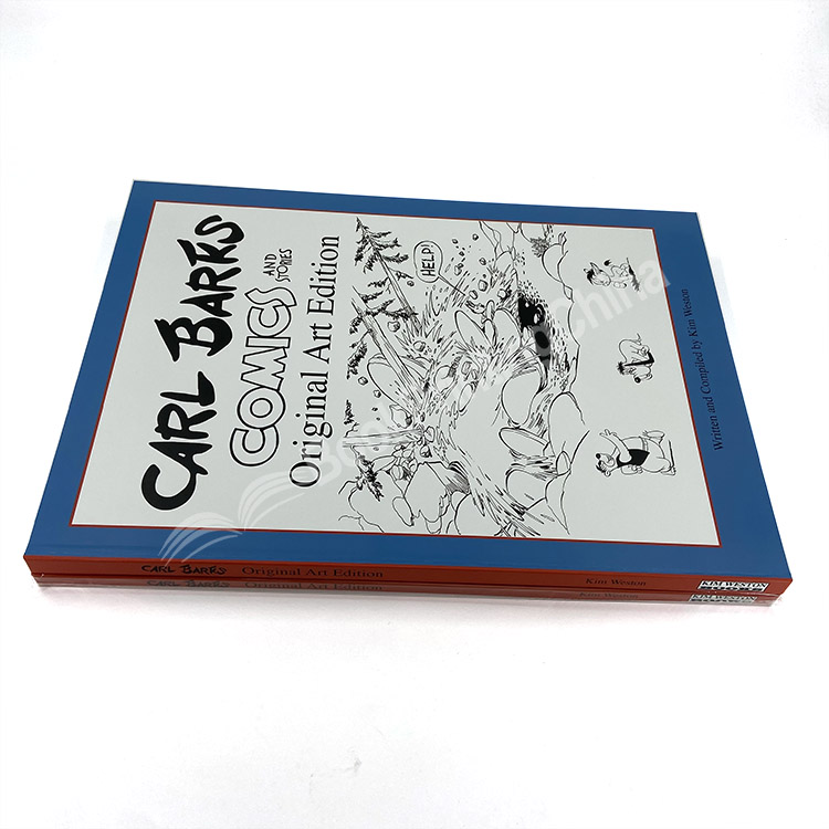 hardcover manga printing service