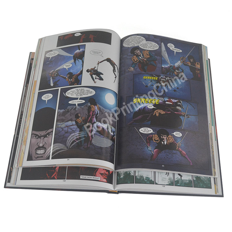 printing manga books