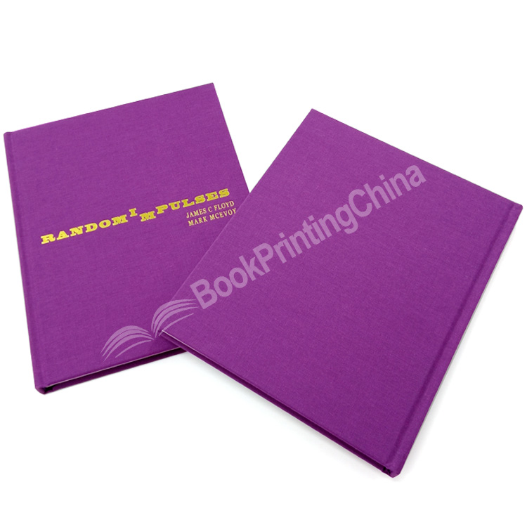 custom linen hardcover book