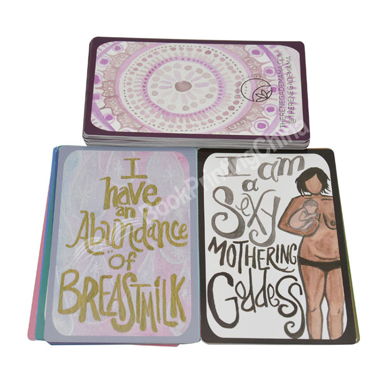affirmation card deck printing