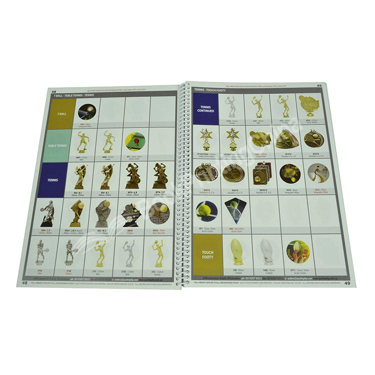 wire o binding book printing4