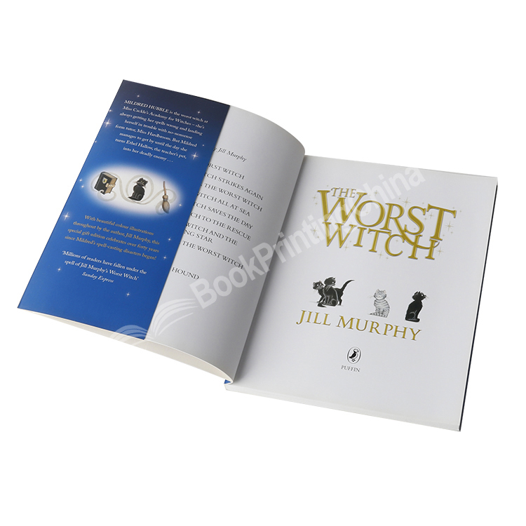 children book printing with french flap 2