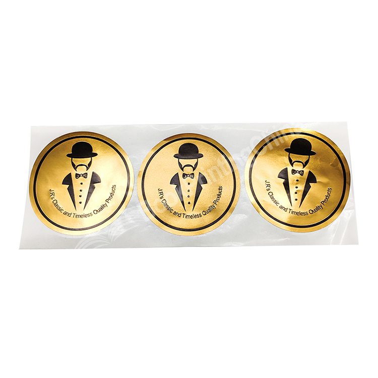 emboss sticker printing 2