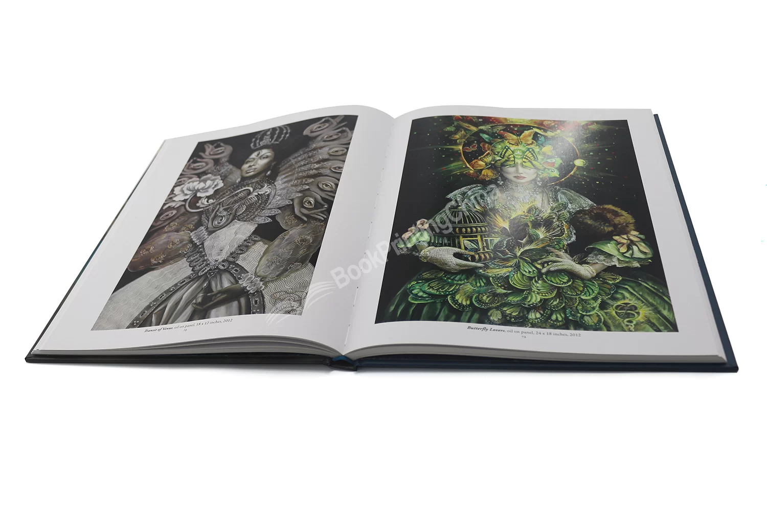 china hardcover art book printing