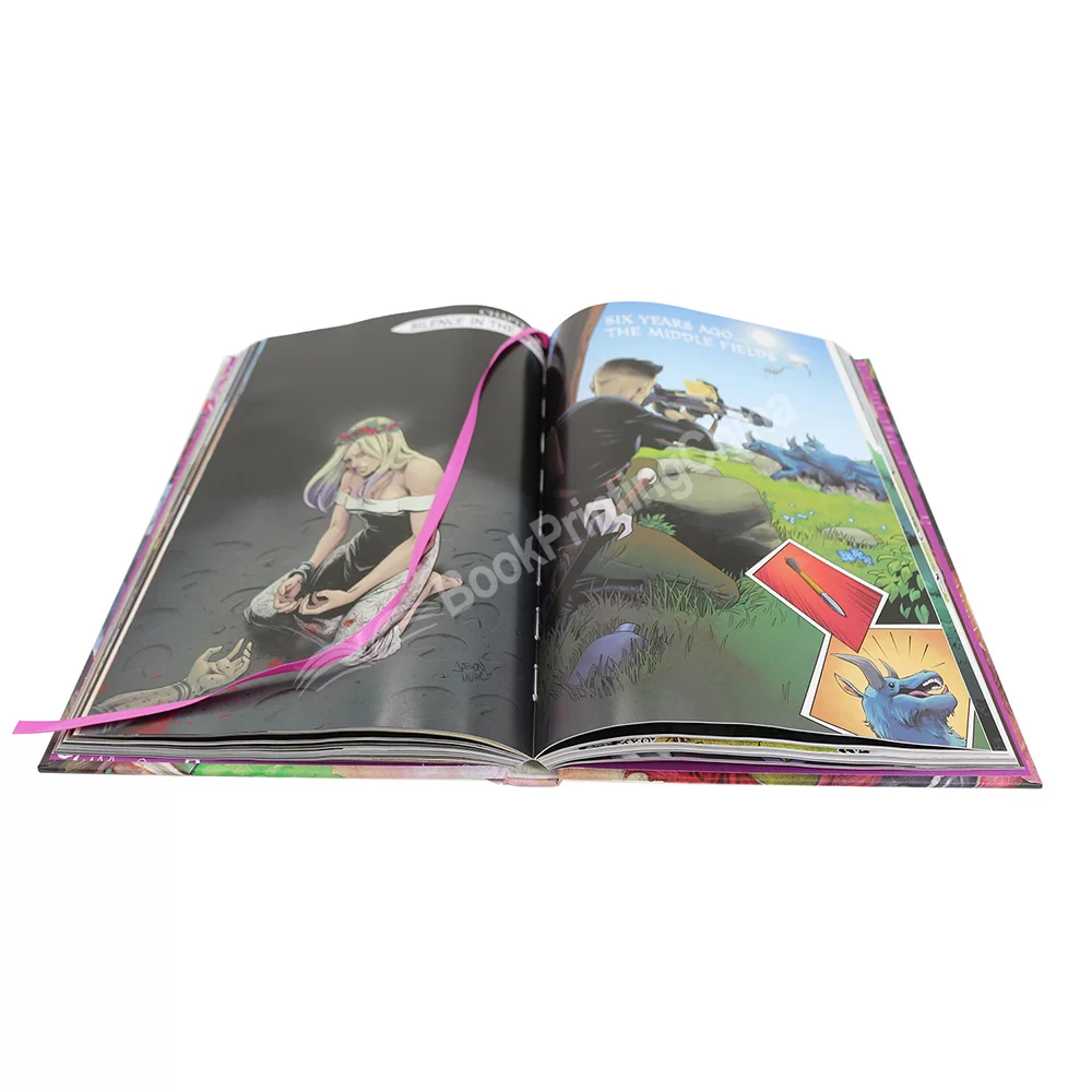 bulk hardcover comic book printing