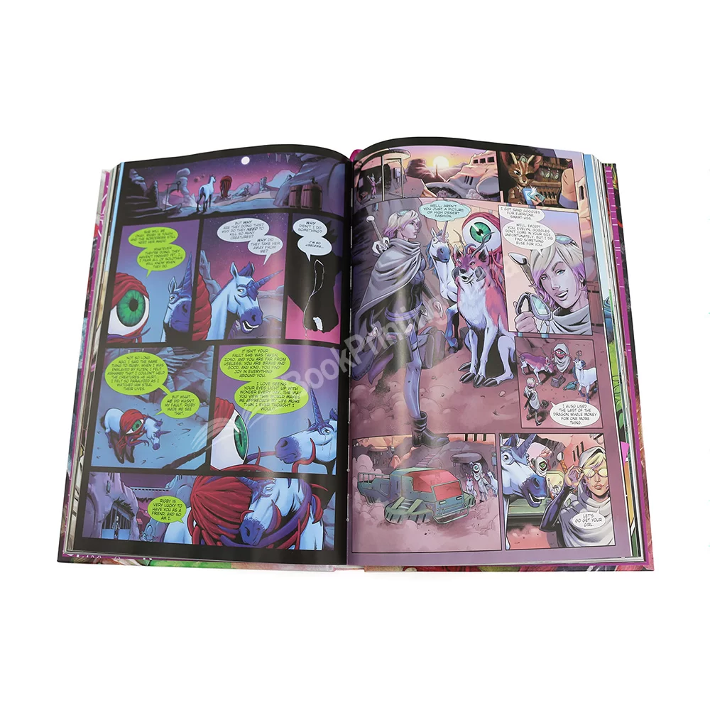 custom hardcover comic book printing company
