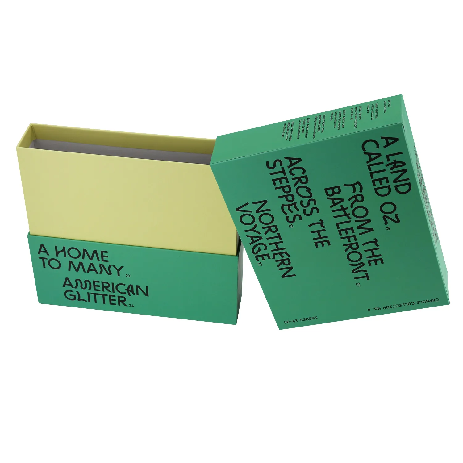 custom shoulder neck rigid boxes