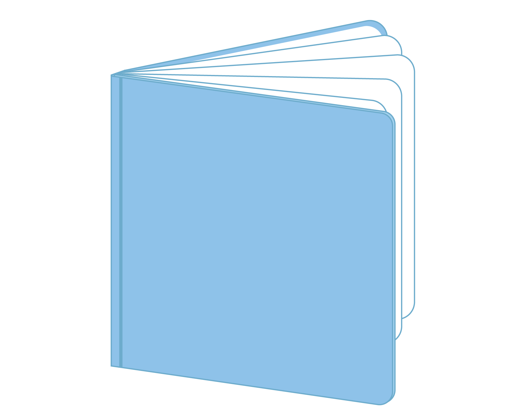 hardcover board binding