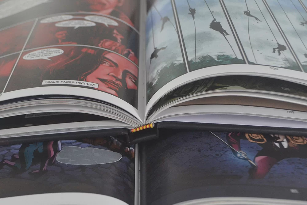 hardcover manga printing