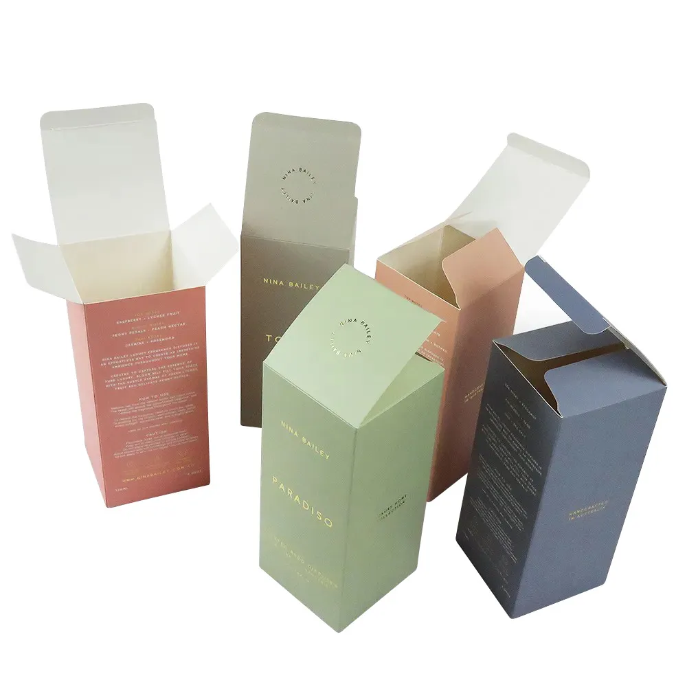 custom foil cardboard box