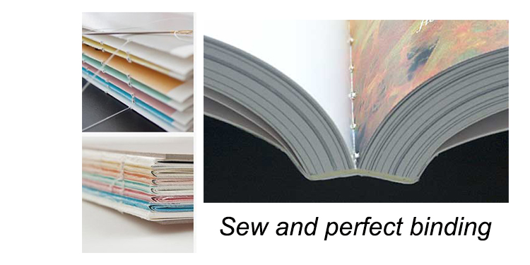 sewn perfect bound sewn perfect bound
