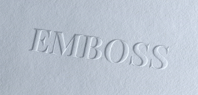 embossing embossing