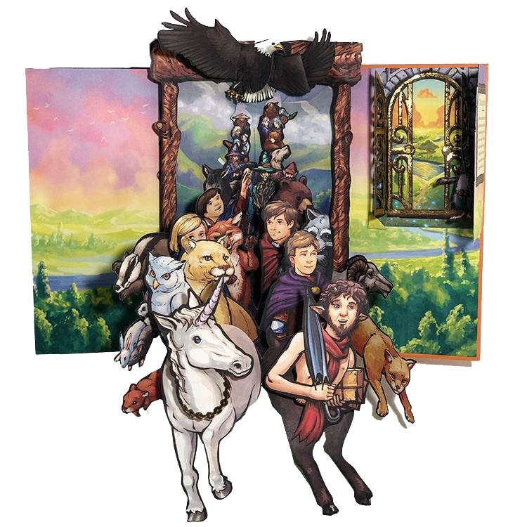 custom made pop up book