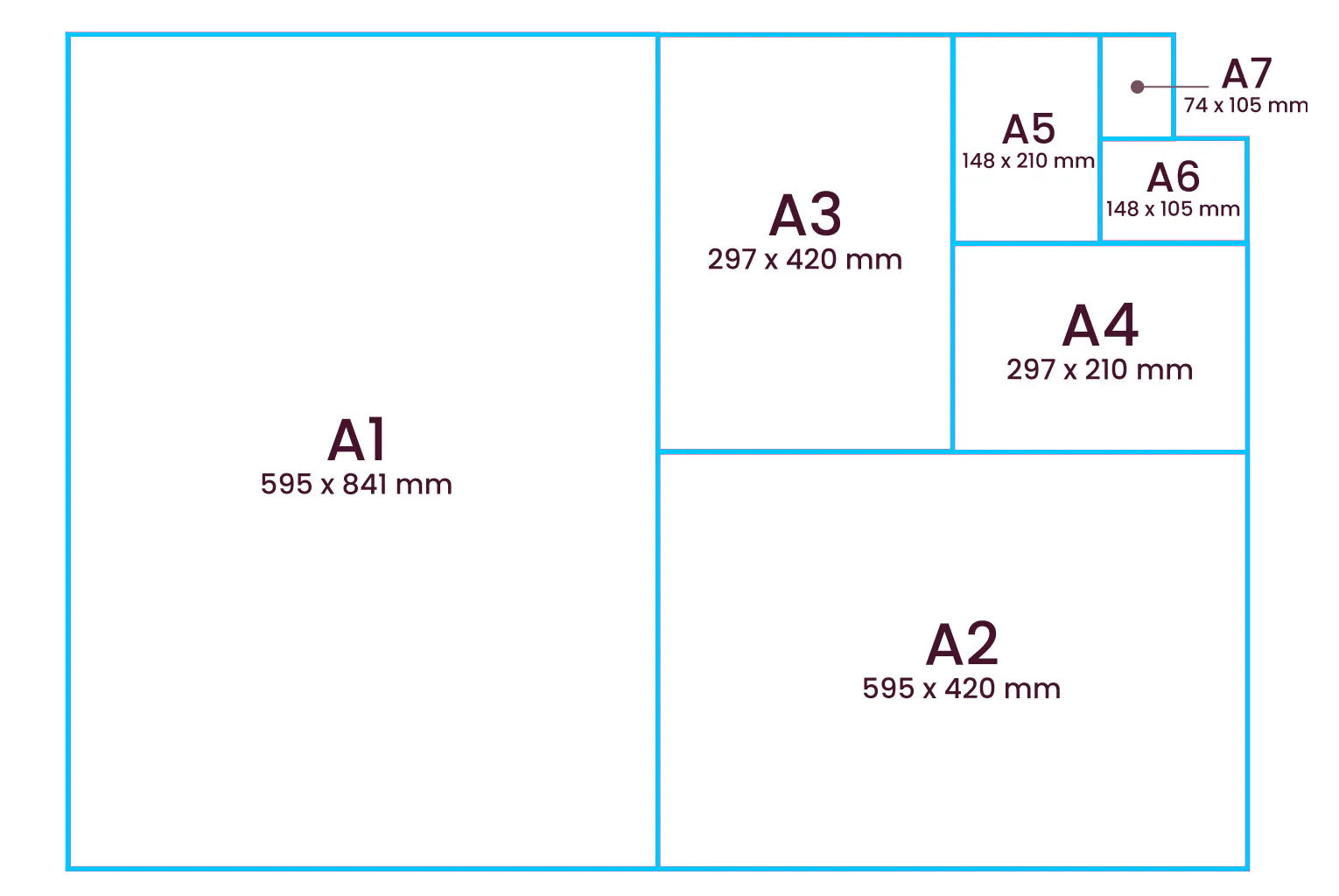 paper size for printing