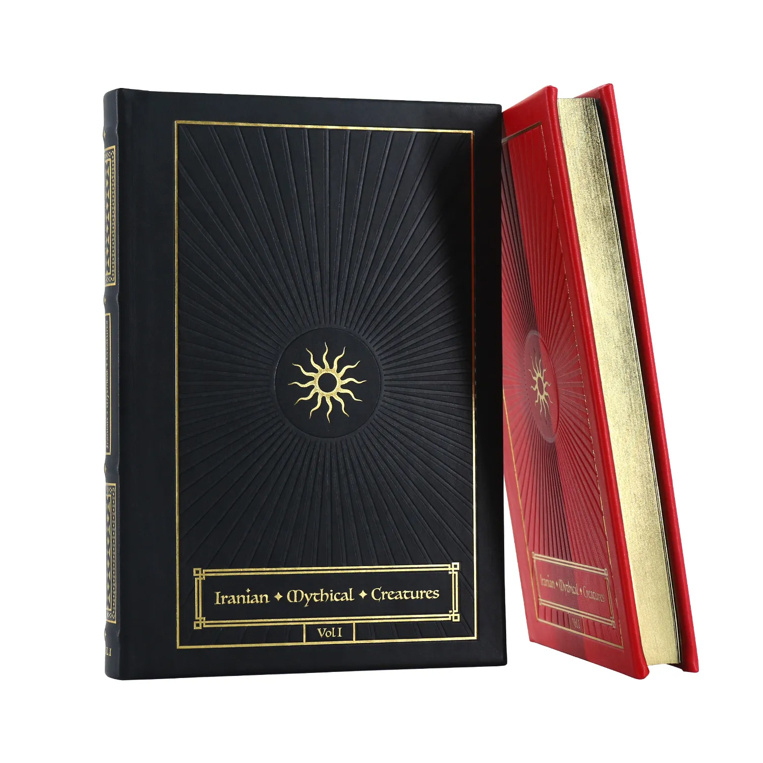 leather bound book printing service-1