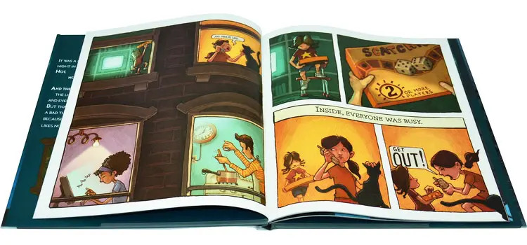 custom graphic novel printing