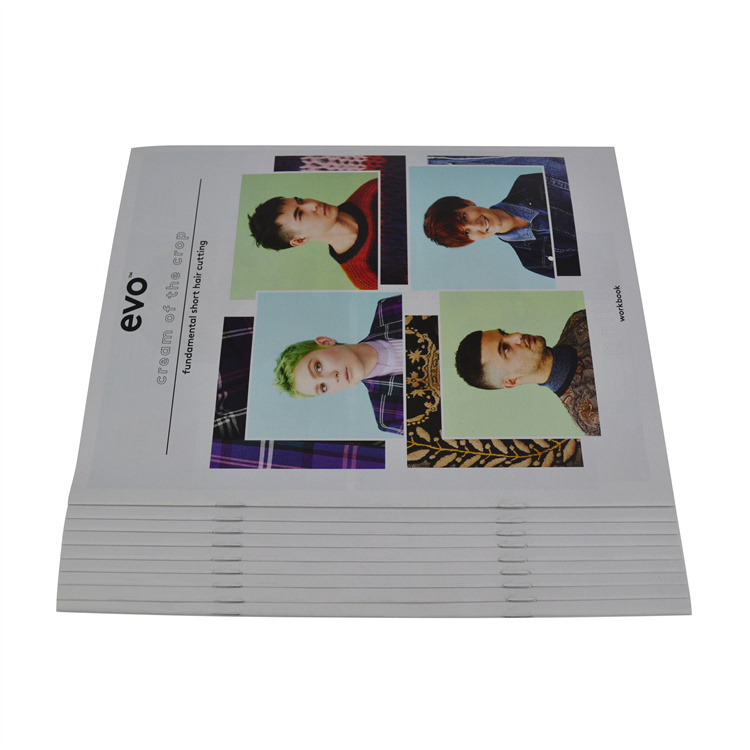 custom saddle stitch book printing