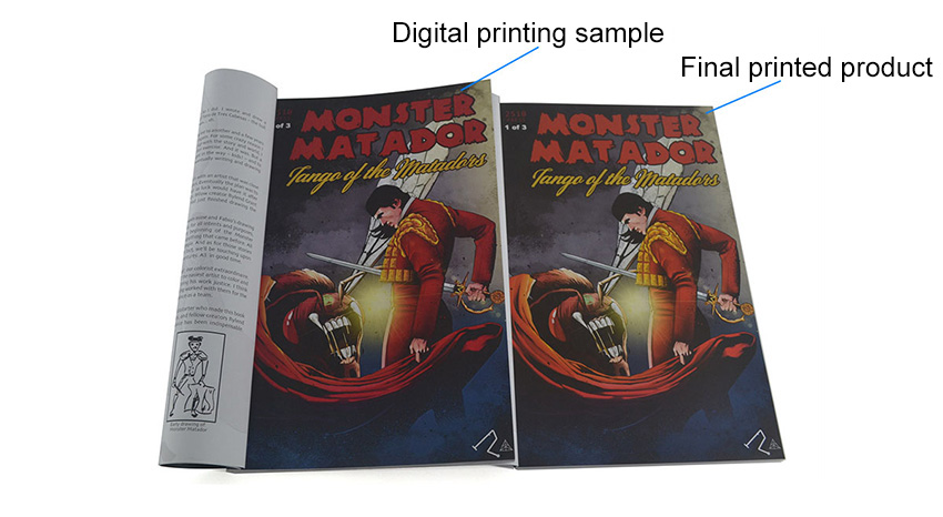 digital printing sample