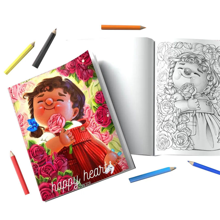 custom coloring book