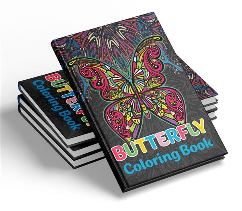 hardcover coloring book printing