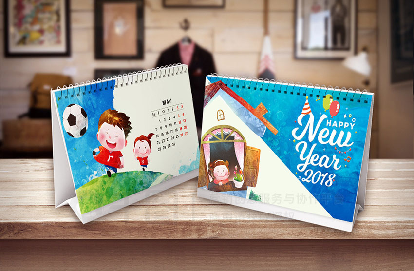 custom print desk calendar