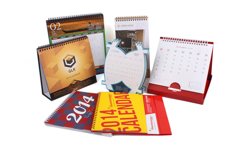 custom desk calendar