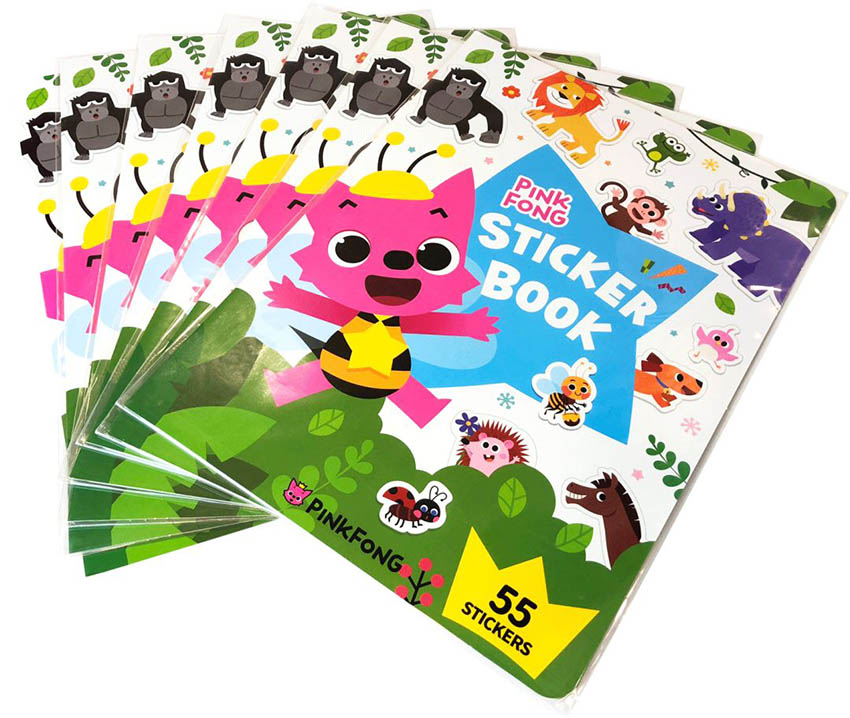 custom sticker book printing