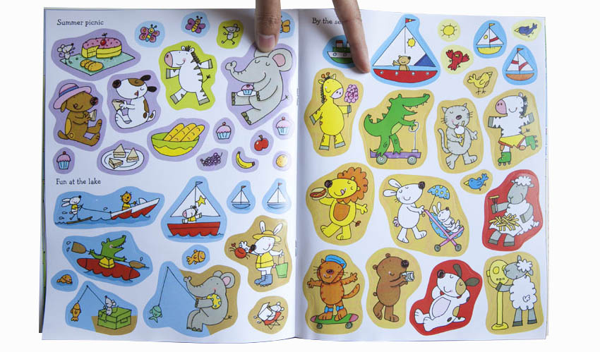 custom sticker book