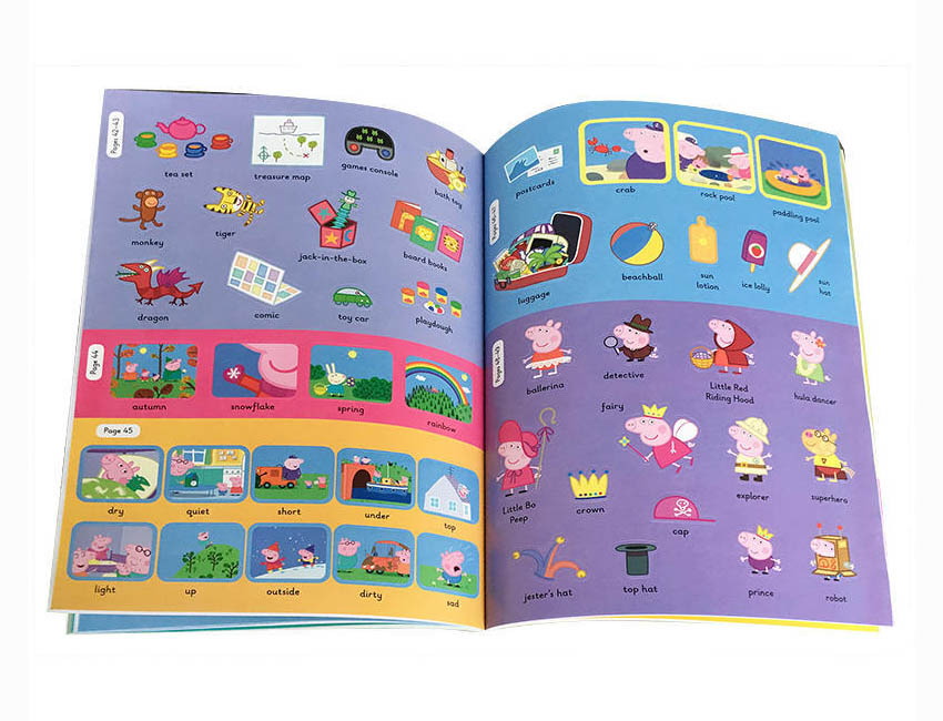 sticker book printing manufacturer