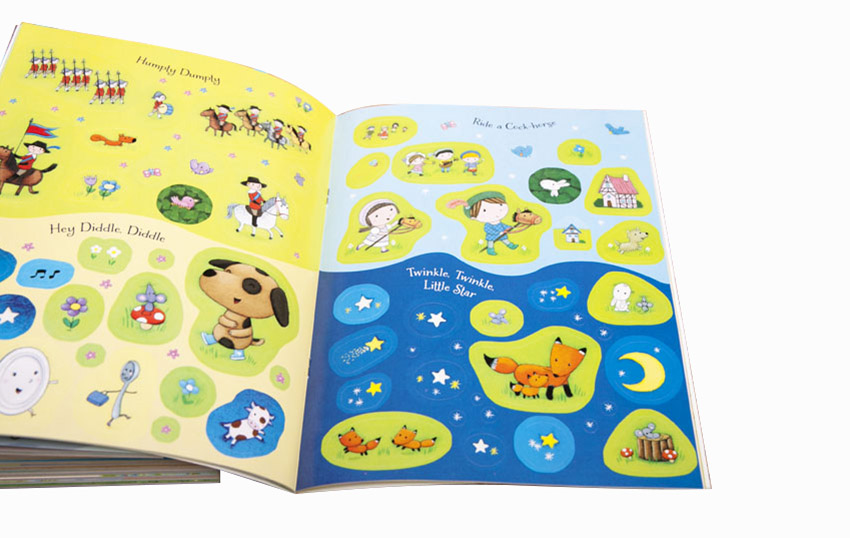 custom print sticker book