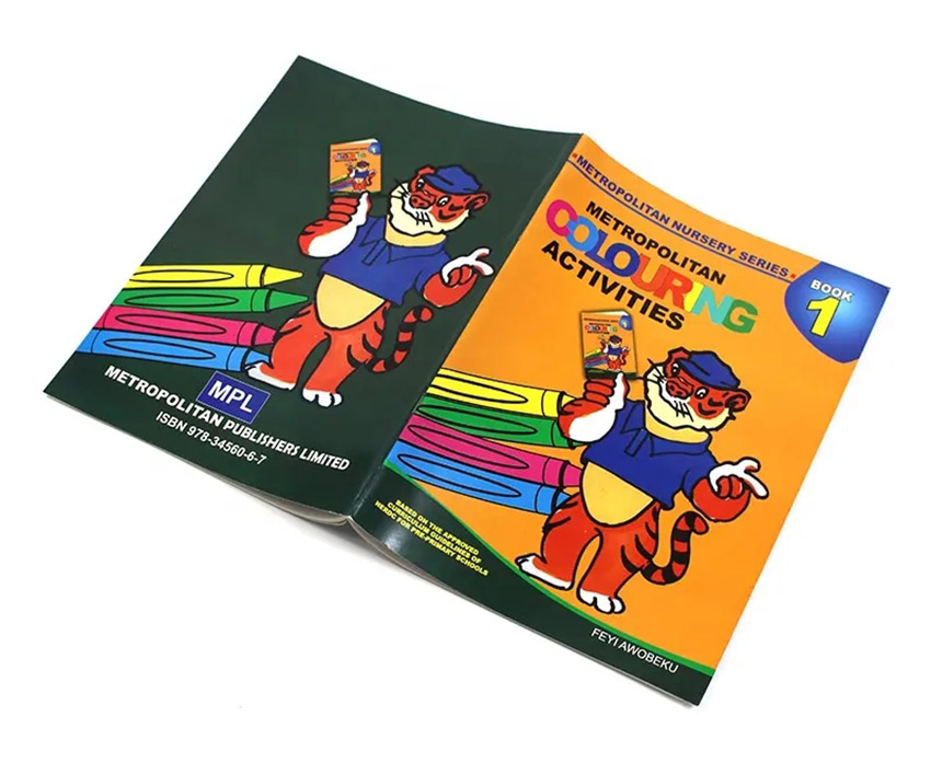 soft cover children's book printing