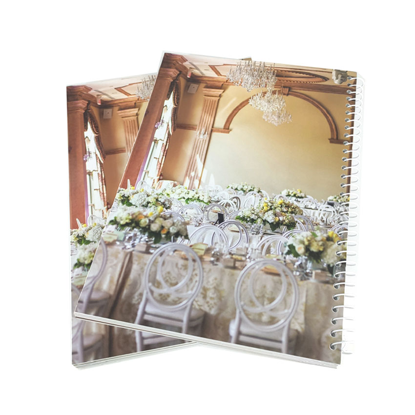 custom spiral bound book printing