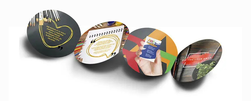 shape brochure printing