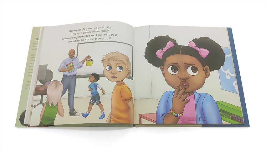 print hardcover children's book