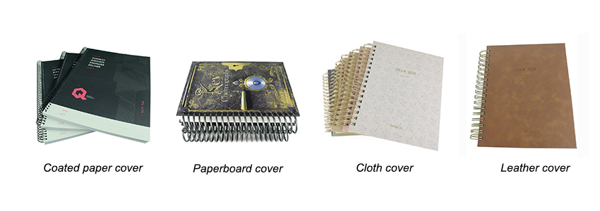 custom spiral bound notebook printing