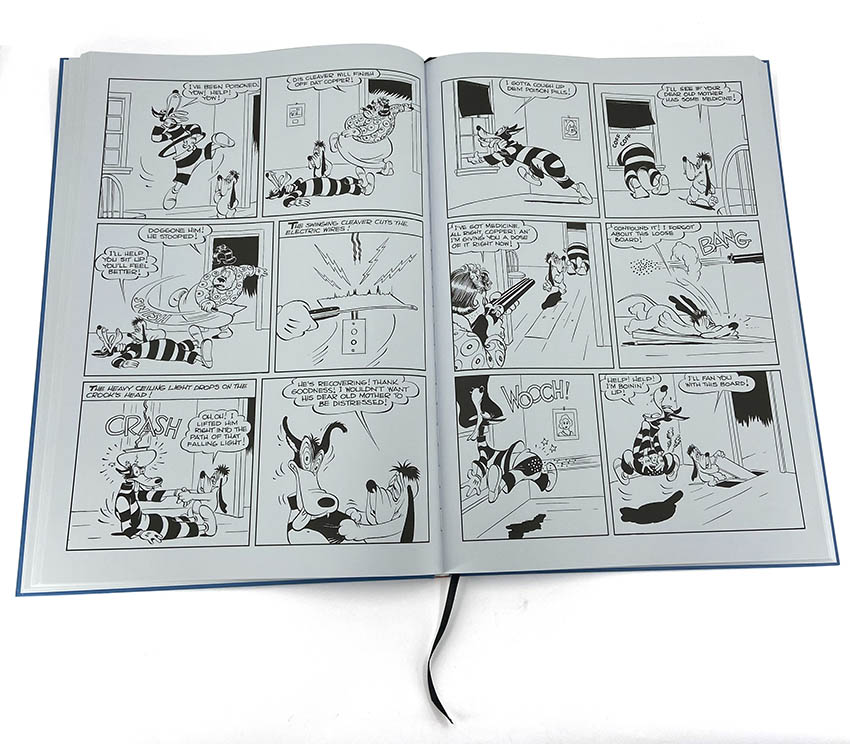 black and white comic book