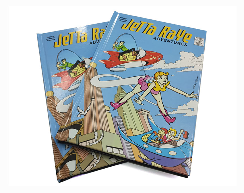 hardcover comic book printing