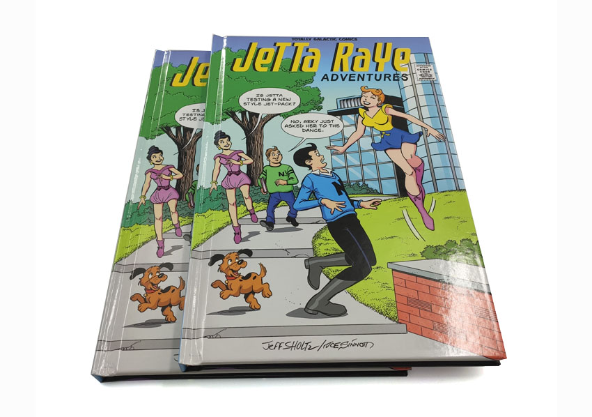 Online comic book printing