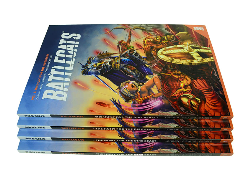trade paperback comic printing