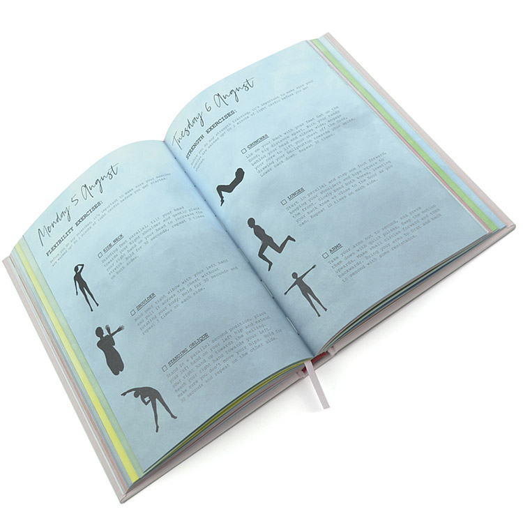 hardcover planner printing