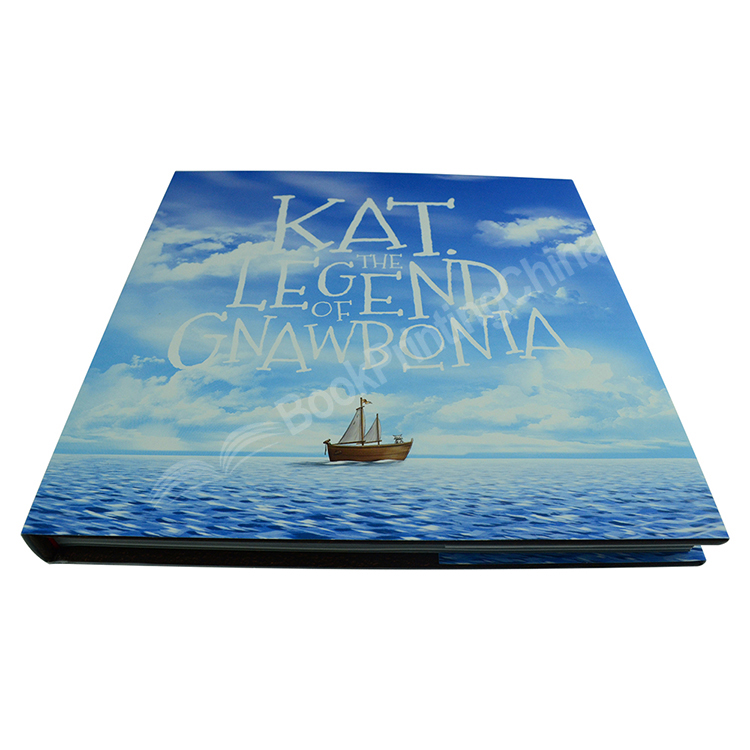 book printing with dust jacket