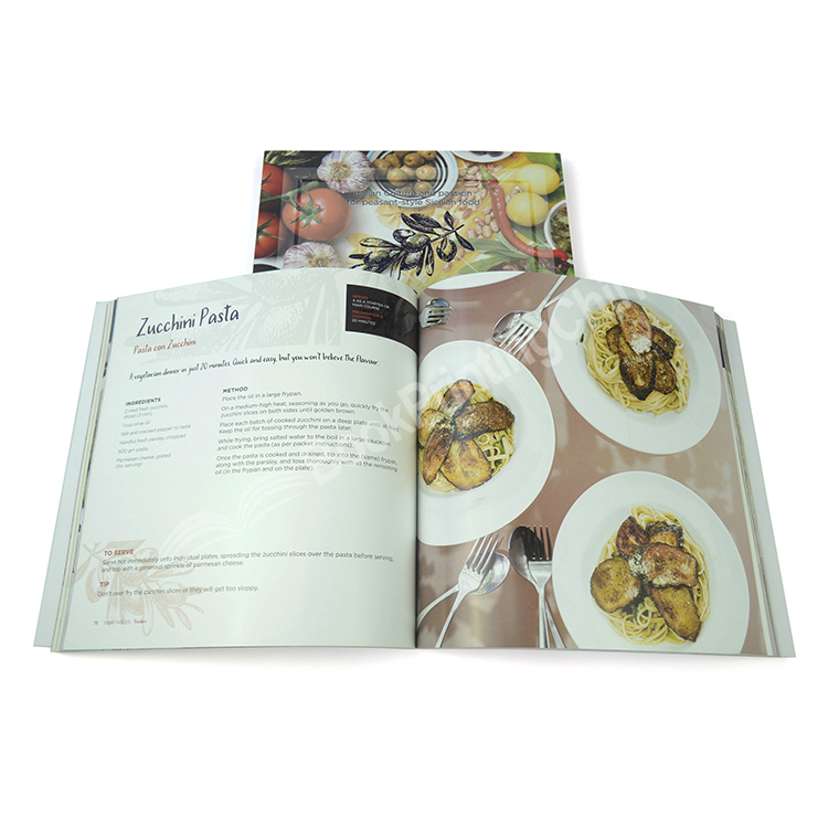 perfect bound cookbook printing2