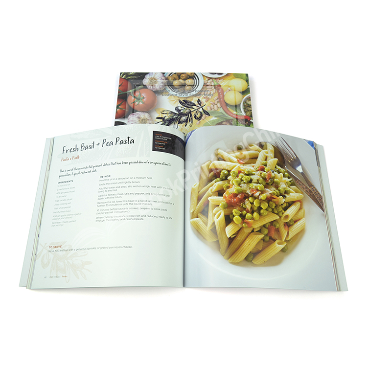 perfect bound cookbook printing1