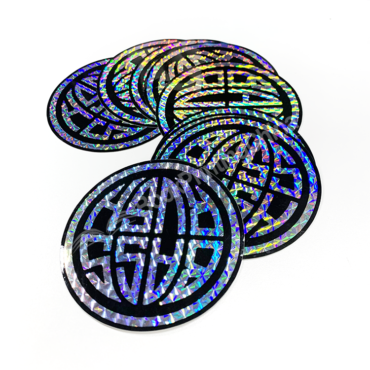 custom holographic sticker printing 1