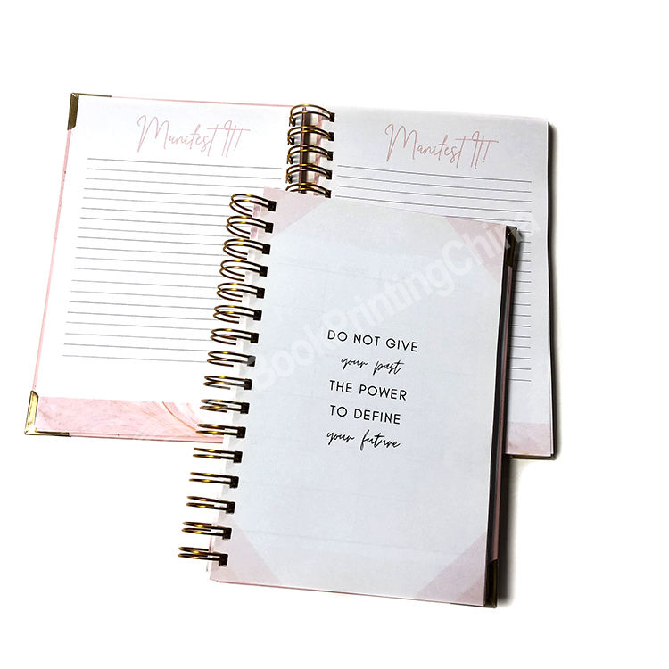 custom spiral bound notebook