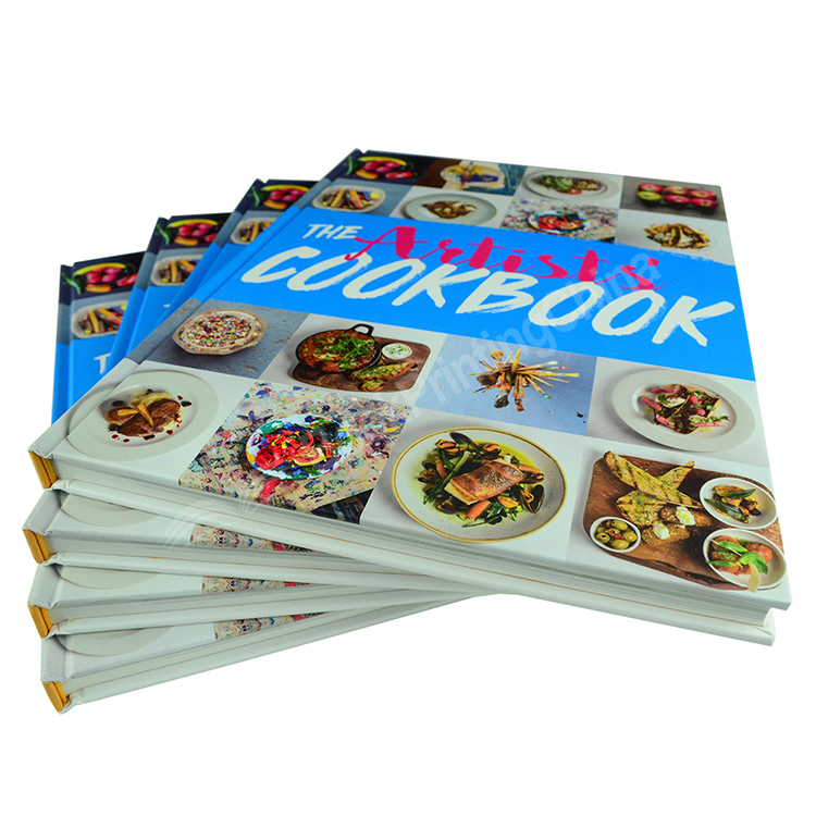 custom hardback cookbook printing