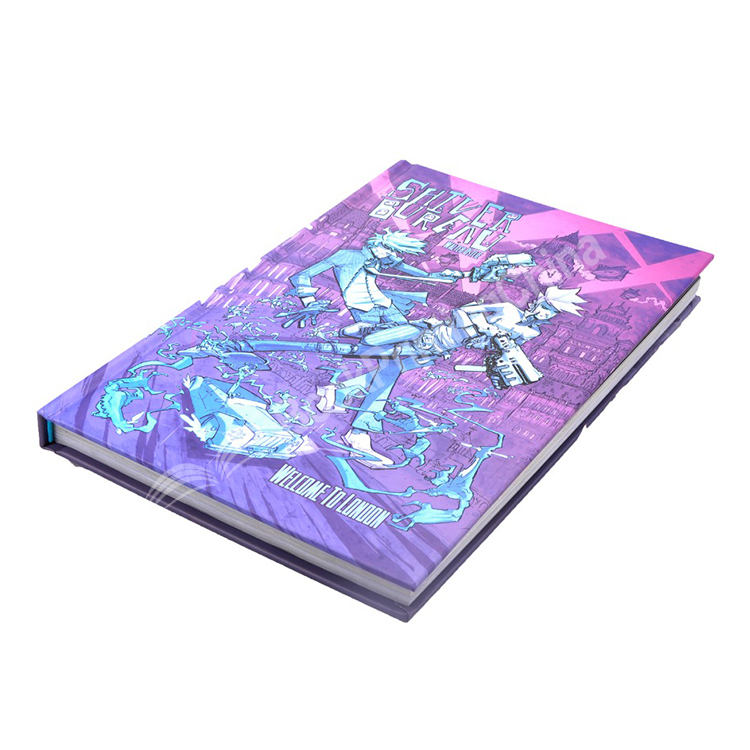 case bound hardcover comic book printing