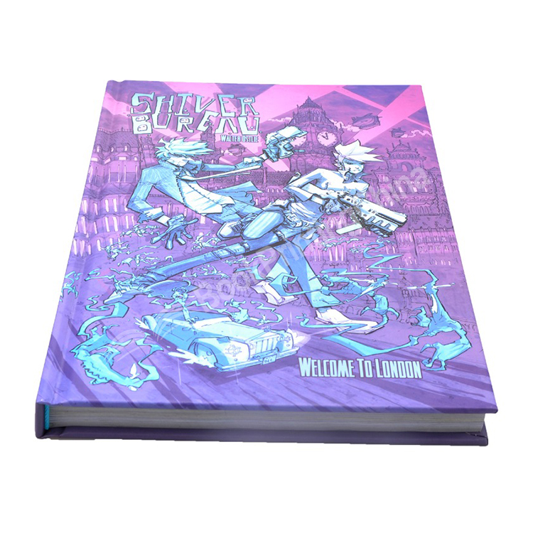 hardcover comic book printing